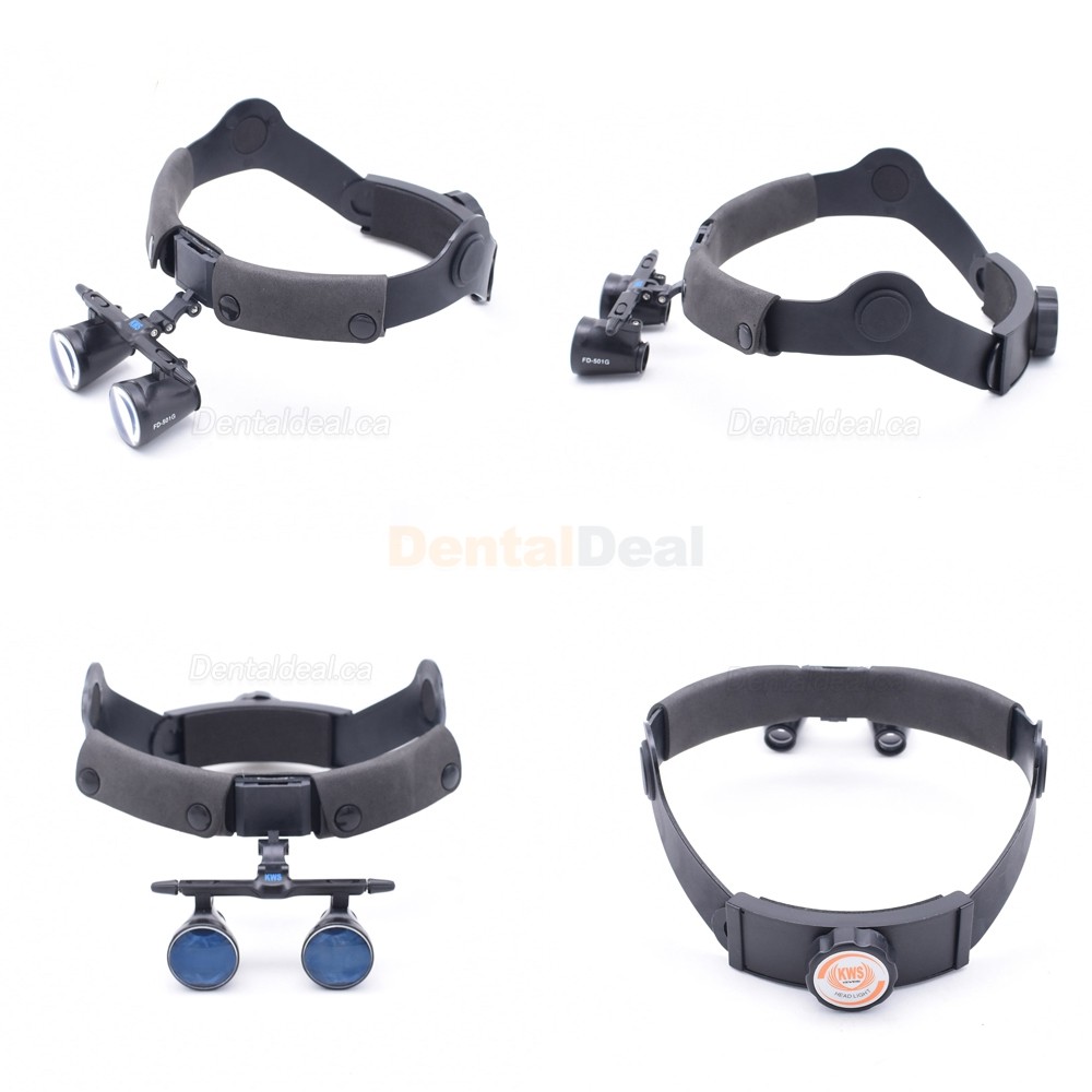 KWS FD-501G-2 2.5X/3.5X Dental Binocular Loupe Surgical Loupe